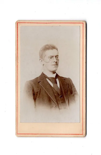 CDV Foto Herrenportrait - 1890er