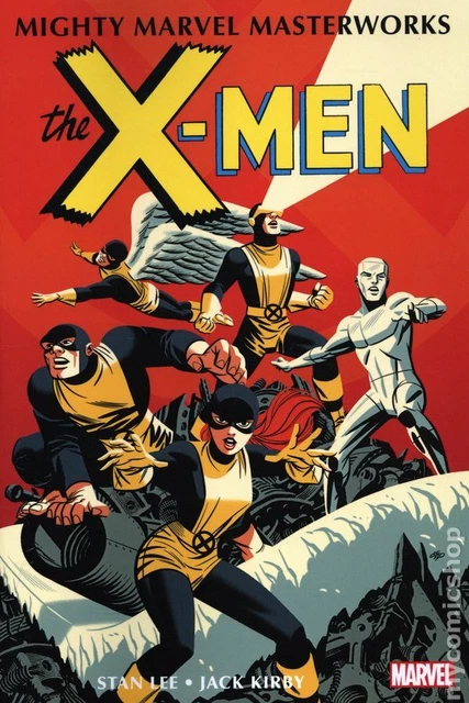 Mighty Marvel Masterworks The X-Men TPB 1A-1ST NM 2021 Stock Image