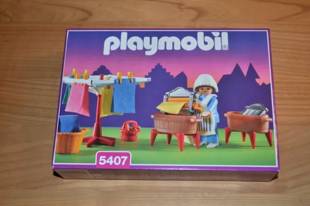 Playmobil 5407  Wäscherin Nostalgie Puppenhaus   - ungeöffnete OVP rar unopend