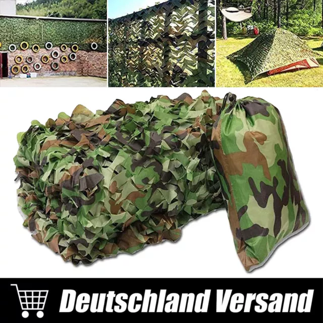 4M Military Camouflage Jagd Tarnnetz Armee Army Tarnung Camo Hunter Army Net DE