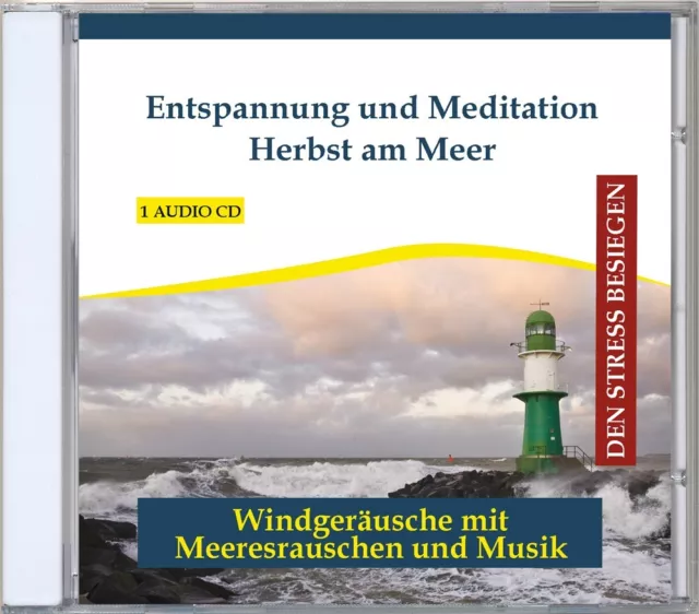 Entspannung und Meditation Herbst am Meer - Windgeräusche Meeresrauschen Musik