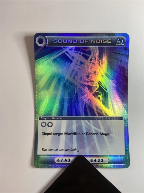 Chaotic Card Sound Of Noise