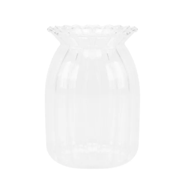 Glass Vase Mini Pots for Plants Crystal Dining Table Flower Desktop