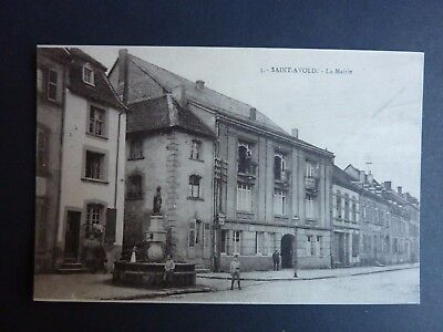 SAINT AVOLD St avold Moselle CPA 57 La mairie fontaine