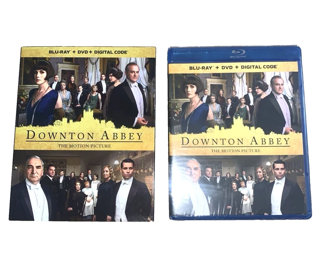 SEALED! DOWNTON ABBEY The Motion Picture Blu-ray & DVD Slipcover Movie ...