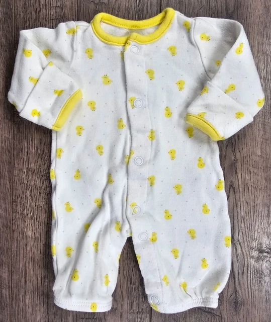 Baby Boy Clothes Just One You Carter's Preemie Yellow Duck Gown Outfit