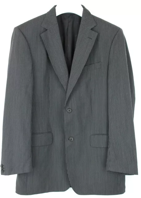 JOOP! Blazer elasticizzato naturale Mel Baker uomo misto lana medio gessato