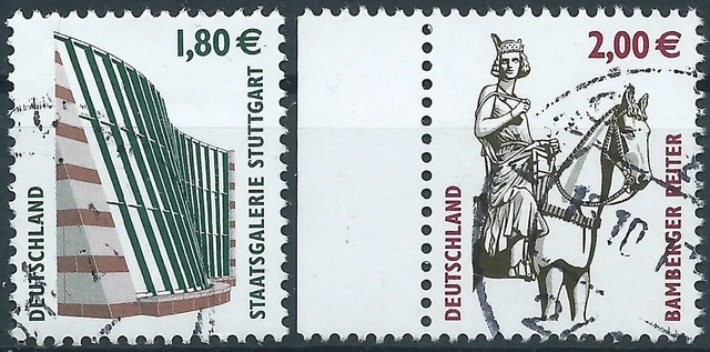 Lot - Rfa Fédéral 2003 Sites Touristiques Attractifs Mi. 2313-2314 Estampillé