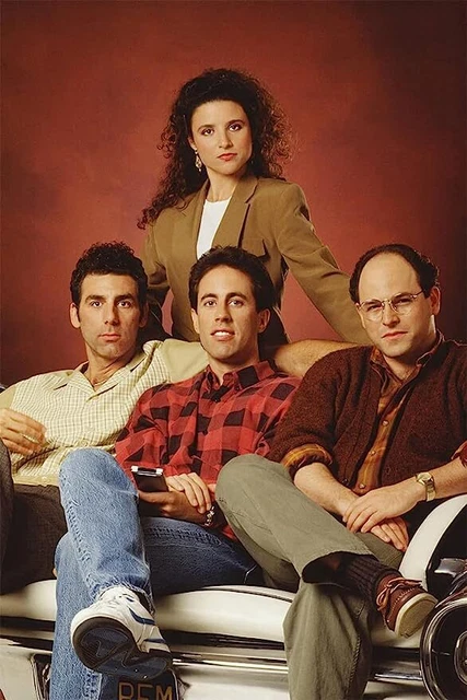 Póster de decoración de arte del comediante Jerry años 80 serie de televisión película comedia de situación pared hogar arte