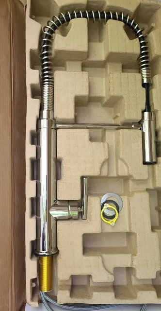 Kohler 24982 CP Purist 3-Spray Kitchen Sink Faucet with Pull Down Sprayer Kohler 24982 CP Purist 3-Spray Kitchen Sink Faucet with Pull Down Sprayer