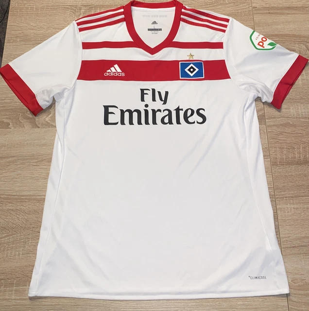 HSV Trikot Gr. L Heimtrikot Adidas Hamburger SV Sportverein 2017 / 2018