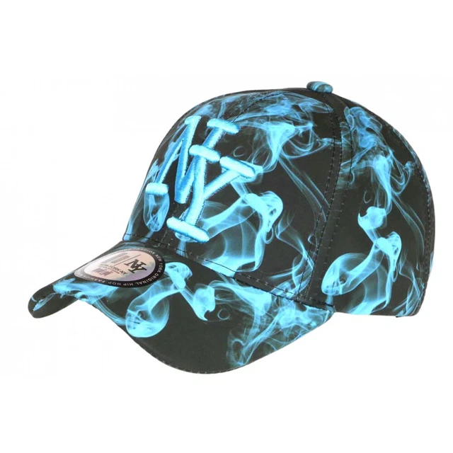 Casquette New Era Homme – Bleu – Taille Unique – Coton – Logo Brodé