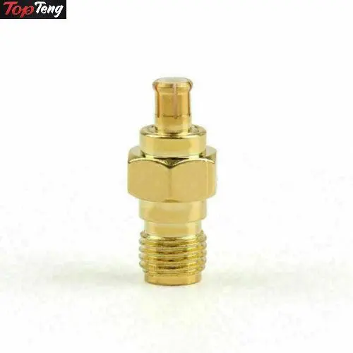 1Pc Adapter SMA Female Jack To MCX Male Plug RF Connector Straight Adapter D1