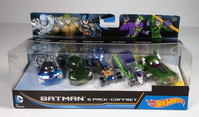 Hot Wheels 2015, Batman & The Rogues Vehicles, 5 Pack, NEU/OVP, 1:64, #HB116