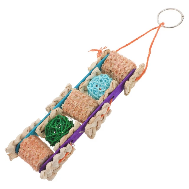 Bird Toys For Budgies Parrot Foraging Chewing Pine Cone Parakeets Photo Inspiration