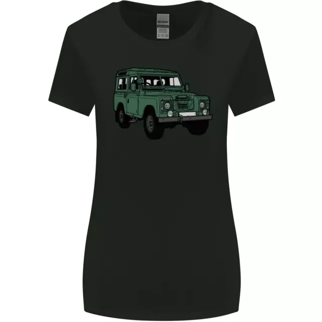 4X4 Off Road Roading 4 Wheel Drive Womens Wider Cut T-Shirt