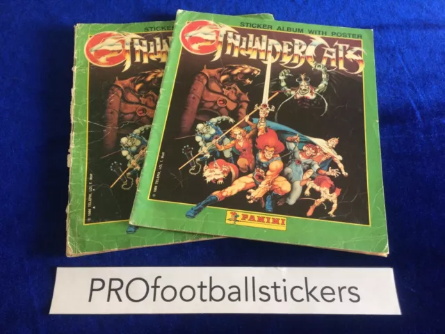 Figurine Panini Thundercats Album Stickers 1986 - Pick or choose your numbers