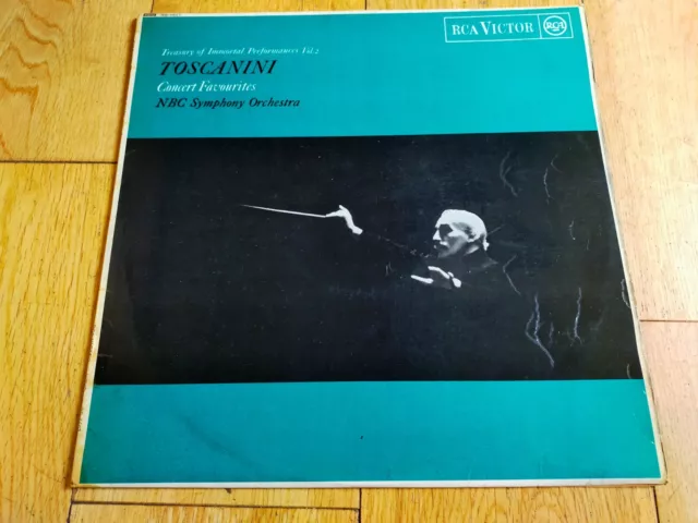 Toscanini - Concert Favourites - NBC Symphony Orchestra - 12" vinyl LP album