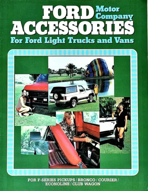 1980 Ford Factory Truck Accessories Parts Brochure Catalog ~ 16 Pages