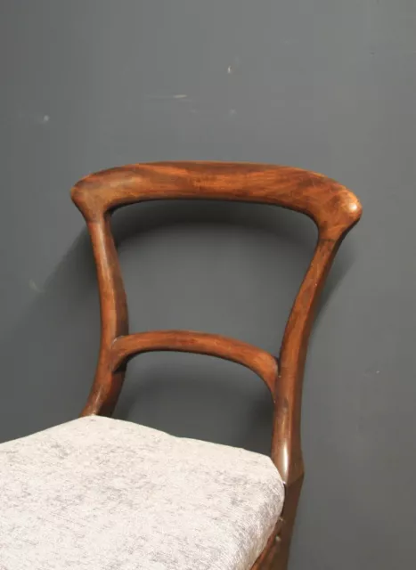 Antique Pair of William IV Mahogany Chairs 3