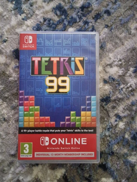 Gioco Tetris 99 per Nintendo Switch *nessun abbonamento online* gioco e custodia | Regno Unito P&P gratuito