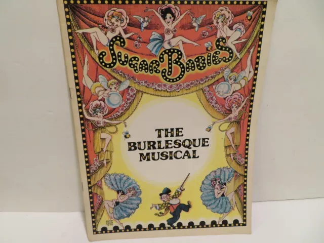 Sugar Babies  1979 Burlesque Musical Souvenir Program MICKEY ROONEY ANN MILLER
