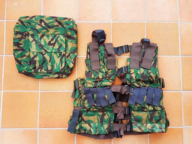 RUSSIAN NPO-SM SHTORM-1 assault vest Reed camo, 1994, MVD