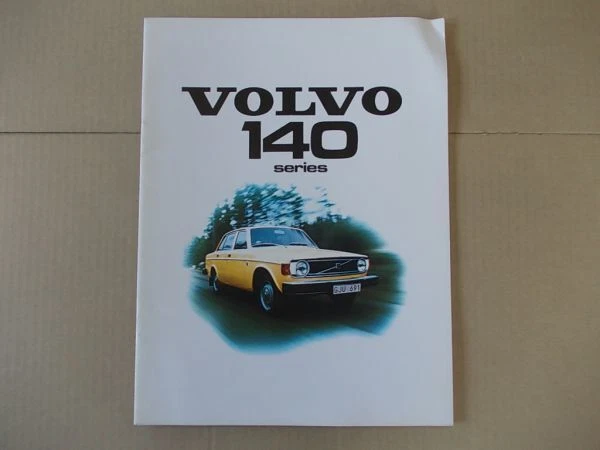 U078 Instant decision Old car catalog Volvo VOLVO140 Series Japanese version Y