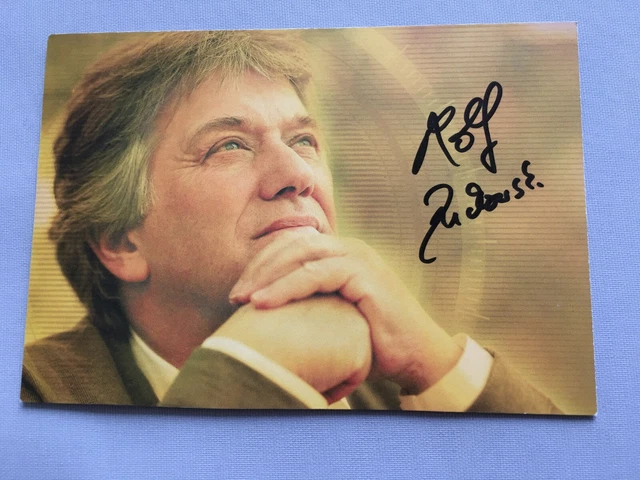 ROLF ZUCKOWSKI ORIGINAL signierte Autogrammkarte 10x15 Autogramm TOP