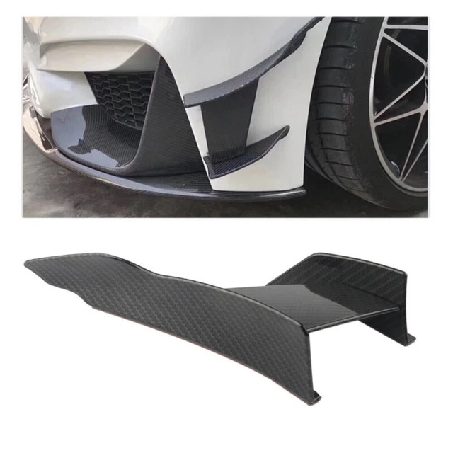 6PCS CAR FRONT Bumper Lip Splitter Fins Body Spoiler Canards Refit