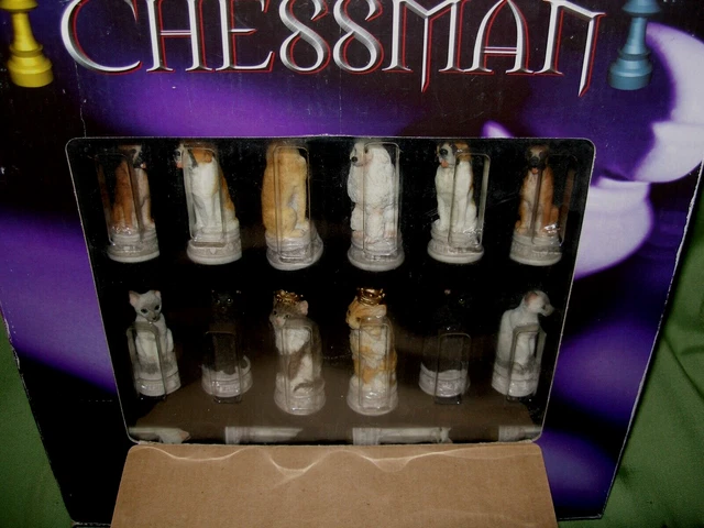 CAT DOG CHESS Set Pieces The Chessmen Summit Collection No Board $79.00
