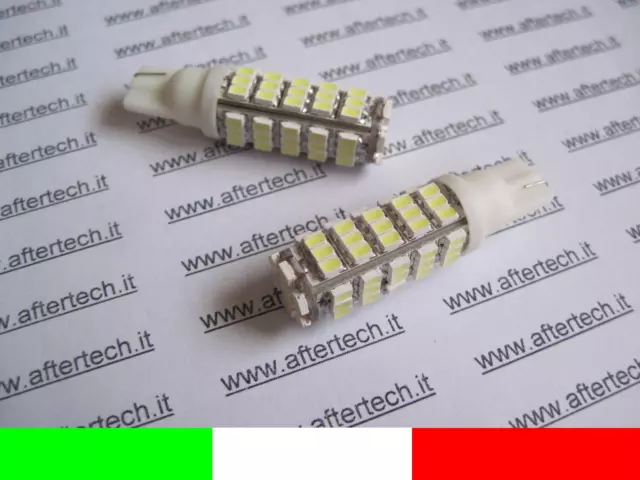 2 2pz Paire Ampoules Position 68 LED SMD Blanc 5000K T10 W5W C685