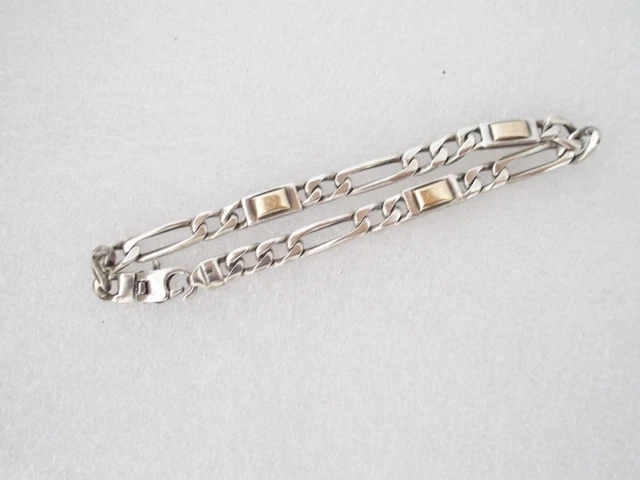 Bracelet gourmette argent 925 ‰ à graver