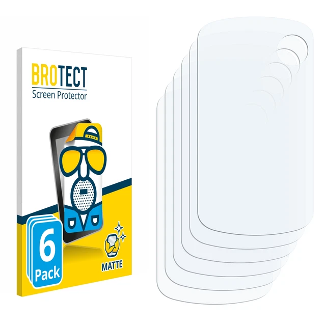 6x Antiriflesso Pellicola Protettiva Opaca per Garmin eTrex 32x Protezione 3