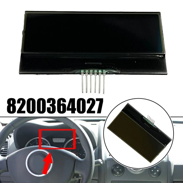 Écran LCD Pour Ordinateur De Bord BMW E36 / M3 (1992-1999) - Remplacement Direct, Compatible 8/11 Boutons - 8