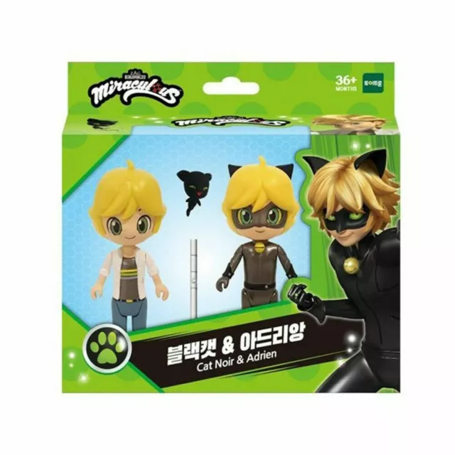 Miraculous Ladybug Adrien Cat Noir Fashion Flip Sequins Transform