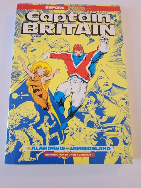 Captain Britain Marvel Comics Trade Paperback Psylocke Alan Davis