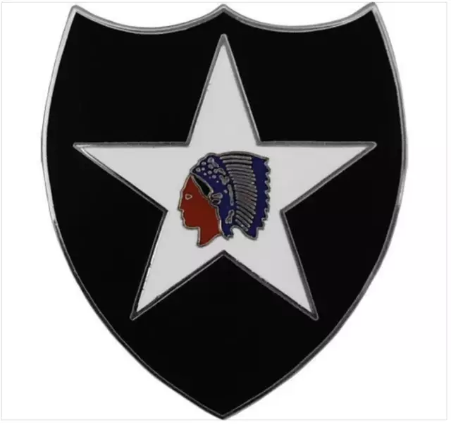 Genuine U.s. Army Combat Service Identification Badge (Csib): 2Nd Infantry Divis