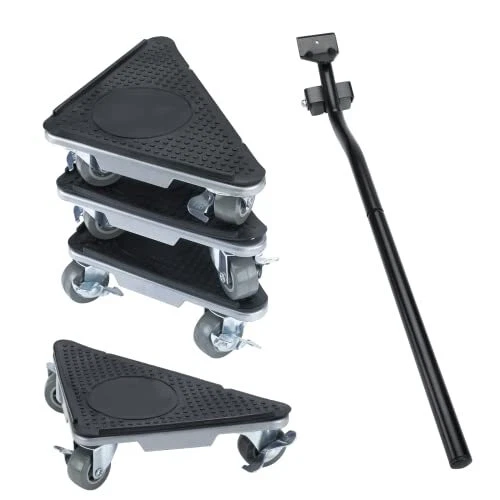 Furniture Moving Dolly 3 Wheels Heavy Duty Furniture Movers Easy Black/Triangle