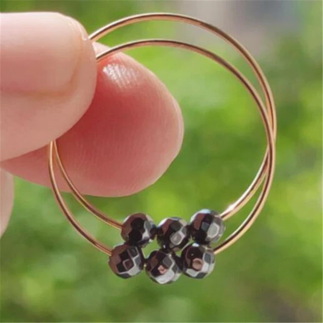 Elegant Natural Obsidian eardrop Earrings Ping Buckle 18KGP Easter FOOL'S DAY