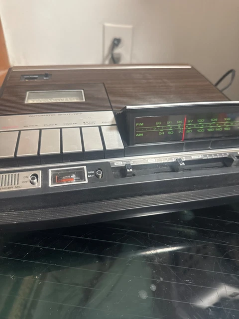 RARE SEARS SOLID State AM FM CASSETTE RECORDER WORKS! 564.21800300 £15. ...