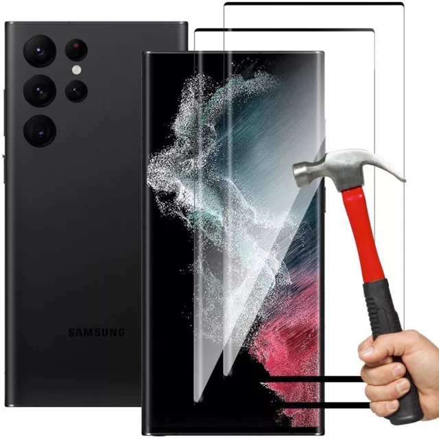 Vitre protection / Verre trempé 3D Samsung Galaxy S21 Ultra