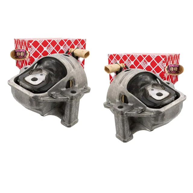 2 Cuscinetti Motore Febi Bilstein Adatti Su Entrambi I Lati Per Audi A4 A5 A6 Q5 Sinistro + Destro