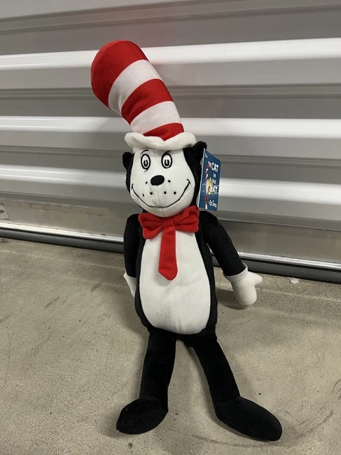 THE CAT IN THE HAT Plush Stuffed Animal Kohls Cares Dr. Seuss New
