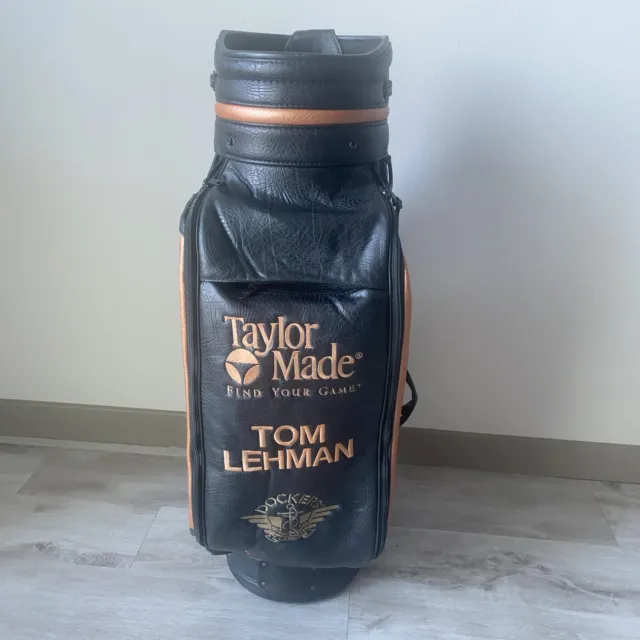 VTG TaylorMade Burner TI Bubble 2 Staff Tour Golf Bag Black Copper - Tom Lehman