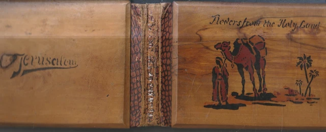 ANTIQUARIAN ,FLOWERS ( pressed ) AND VIEWS OF THE HOLY LAND circa 1920