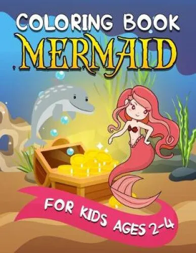 Cute Mermaid Coloring Book for Kids: A Unique Coloring Pages With Beautiful Mermaids for Kids Relaxing Design for Teens and Kids. [Book]
