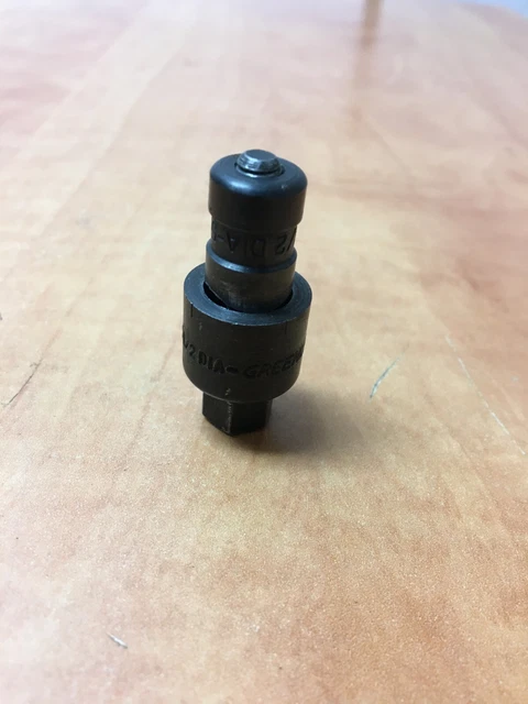 Greenlee  1/2" diameter Round Metal Knockout Punch Set #500-6996/-4235