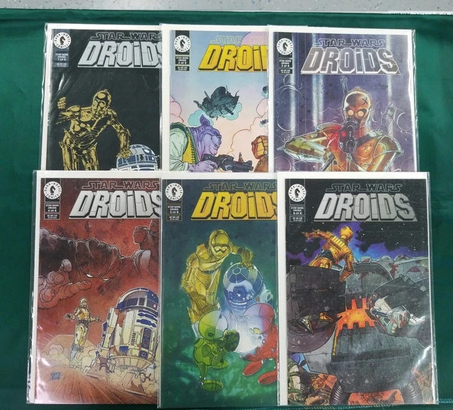 Star Wars Droids (1994 2nd Series) | Dark Horse, Set:#1-6 VF+ to NM 1994
