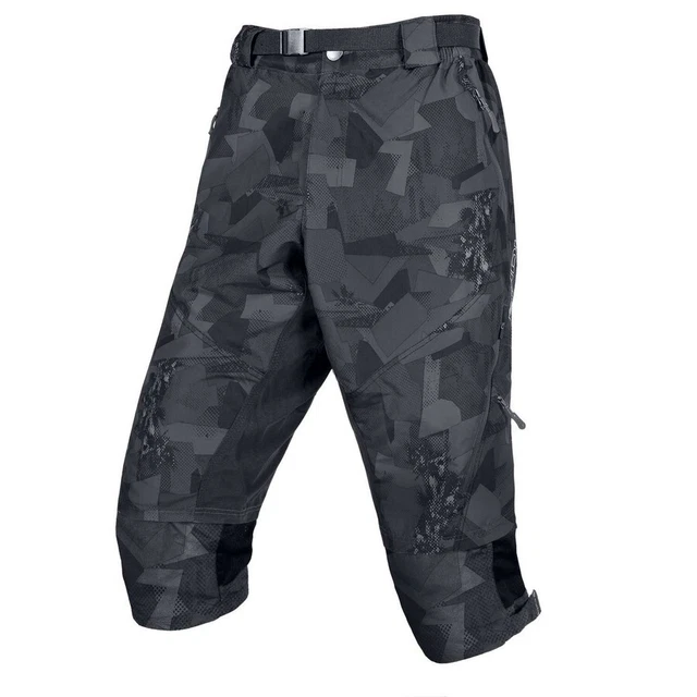 Shorts MTB 3/4 Hummvee II Mit Gehäuseboden Grau Tarnung Endura MTB